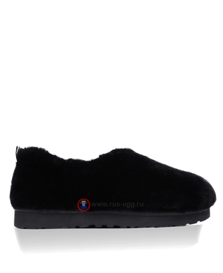 HAILEY FLUFF SLIPPERS Black