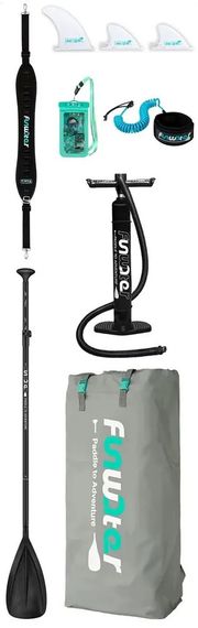 Надувная SUP-доска Funwater FW04A 320x83x15 см полный комплект