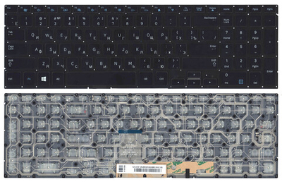 Клавиатура для ноутбука Samsung NP700Z7A черная