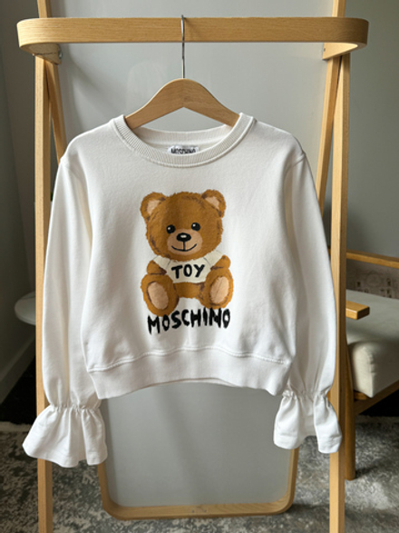 Хлопковый свитшот Moschino, 128