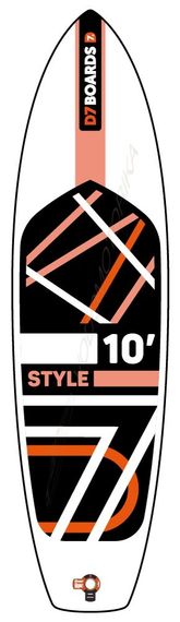 Надувная доска для SUP серфинга D7 Boards Style 10.0