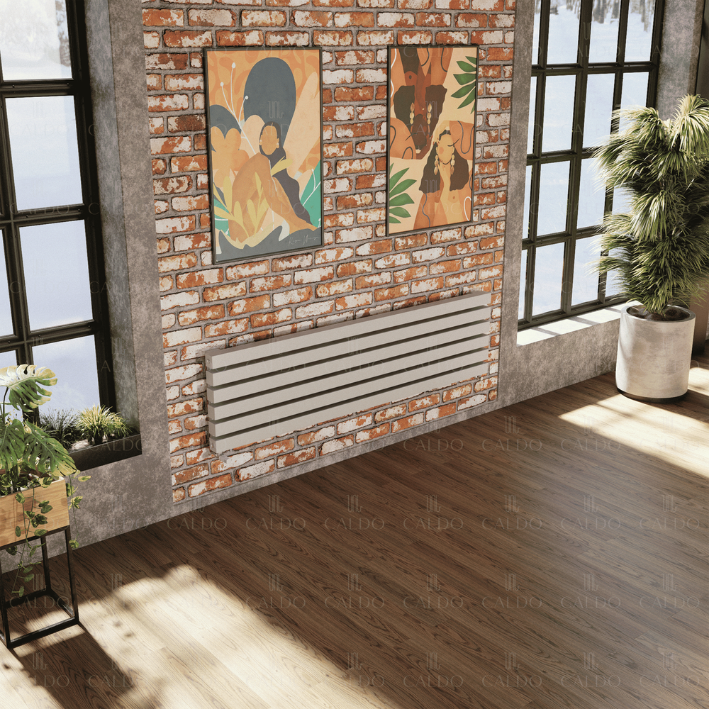 Горизонтальные дизайн-радиаторы Grado 1500мм с нижним подключением