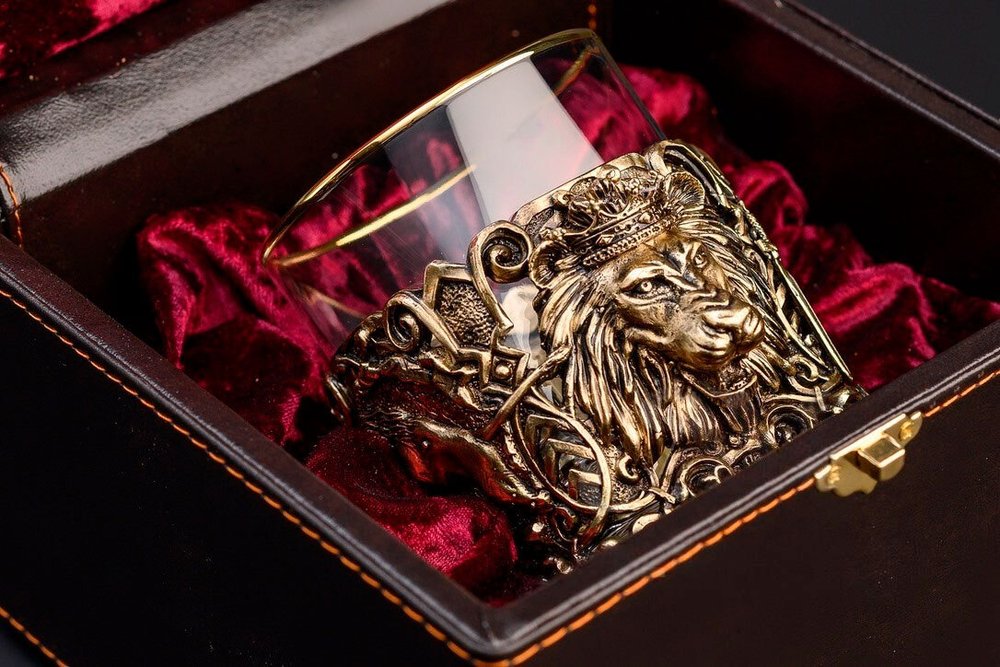 Стакан для виски "Лев"