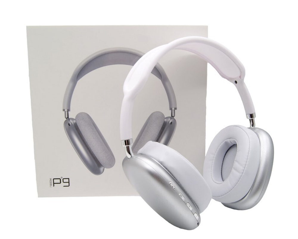 Полноразмерные Bluetooth наушники P9 (белый)