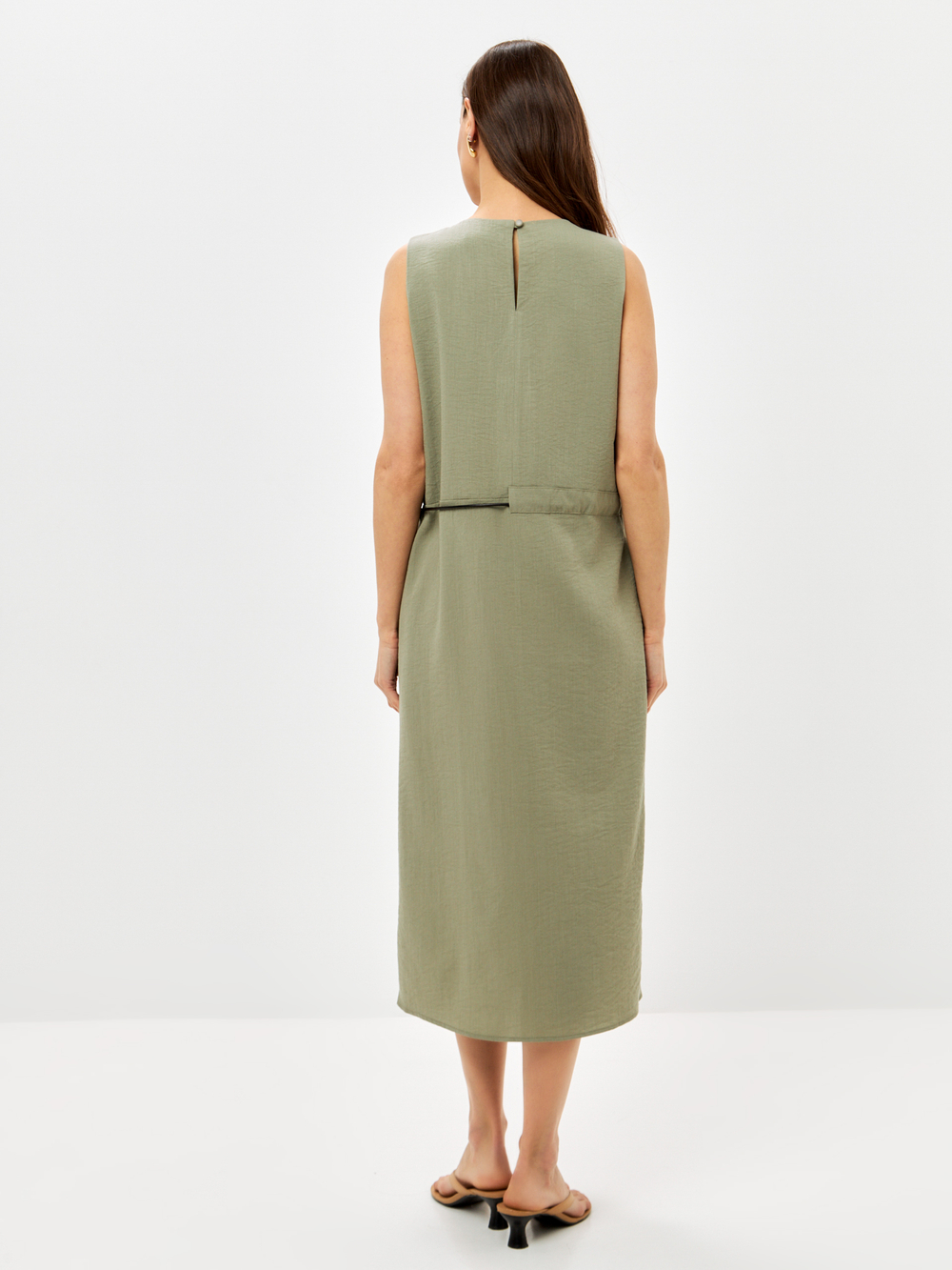 Trends Brands Base Платье Жен 09_03_dr823_olive Оливковый