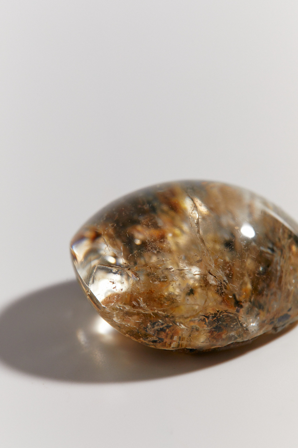 Коллекционный кварц аквариум с включениями