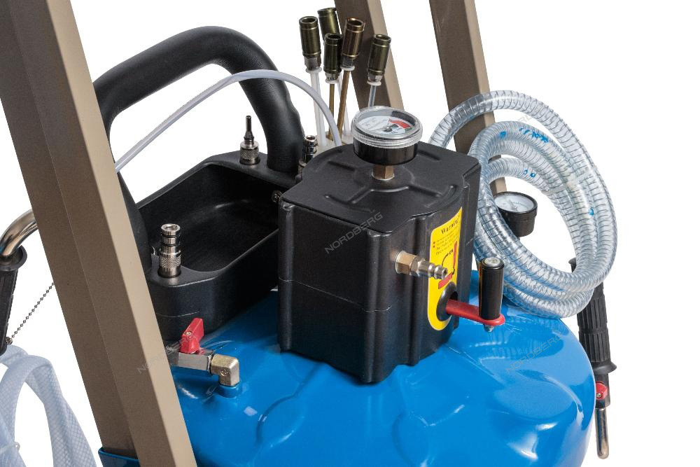 NORDBERG (2380PB) Установка для сбора масла пневматическая, 80 л, синяя