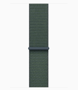Apple Watch SE 2024 GPS 44mm Starlight Aluminum Case with Sport Loop Lake Green (ремешок Спортивная петля цвета Зеленое озеро) MXEW3