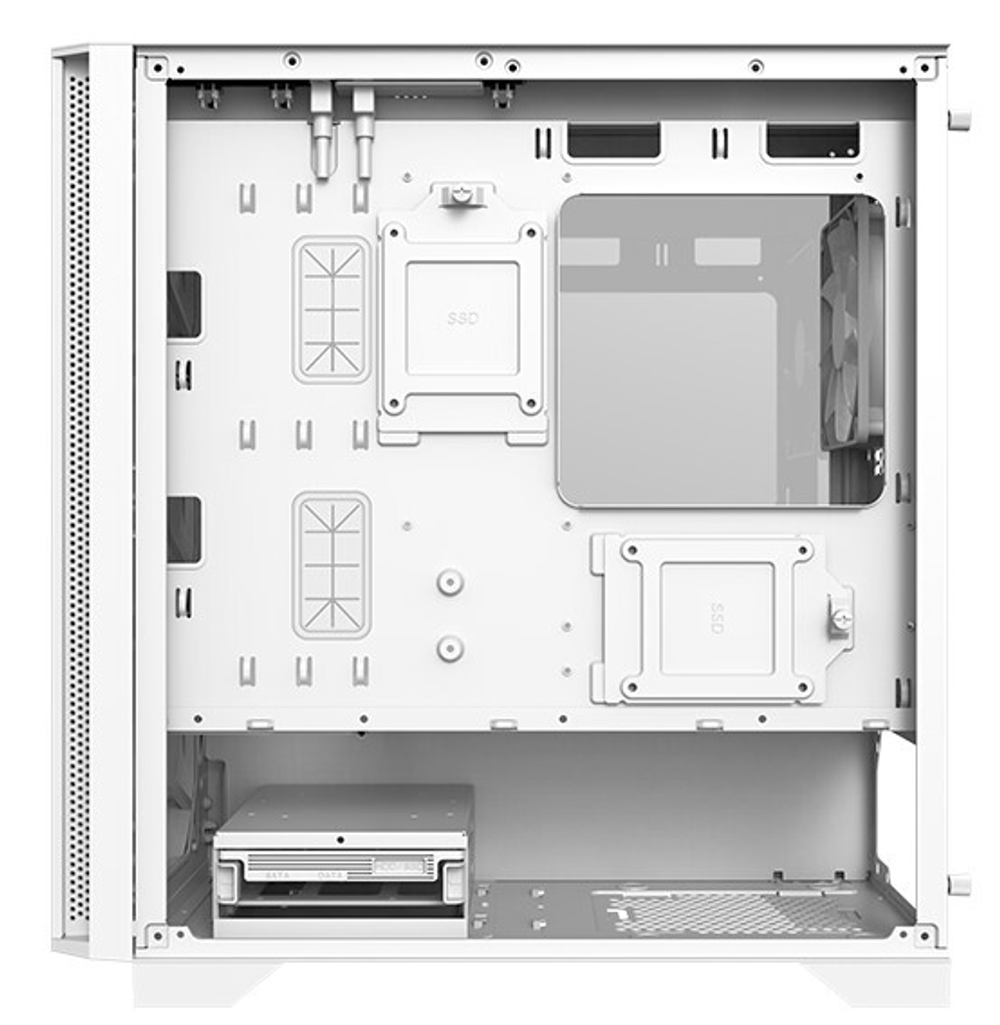 Корпус mATX Montech AIR 100 LITE WHITE
