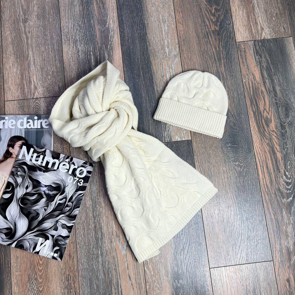 Комплект (шапка + шарф)