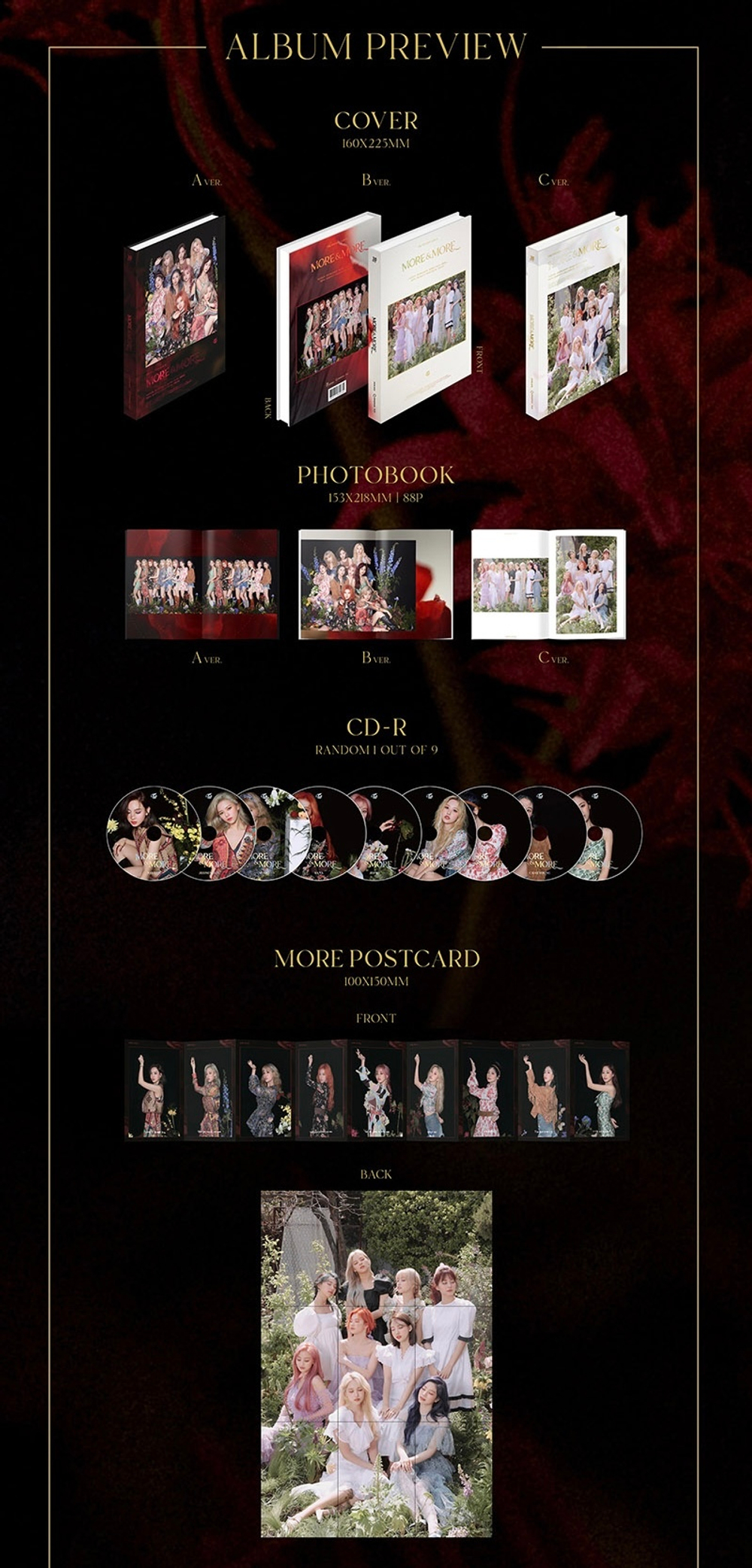 Альбом TWICE -  MORE & MORE