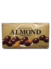 Миндаль в шоколаде Lotte Almond choco balls 46 г, 3 шт