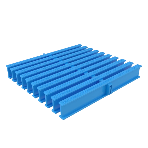 ПЕРЕЛИВНАЯ РЕШЕТКА ACON 245x34мм, цвет голубой