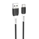 Кабель USB - USB Type-C HOCO X82 силиконовый (черный) 1м
