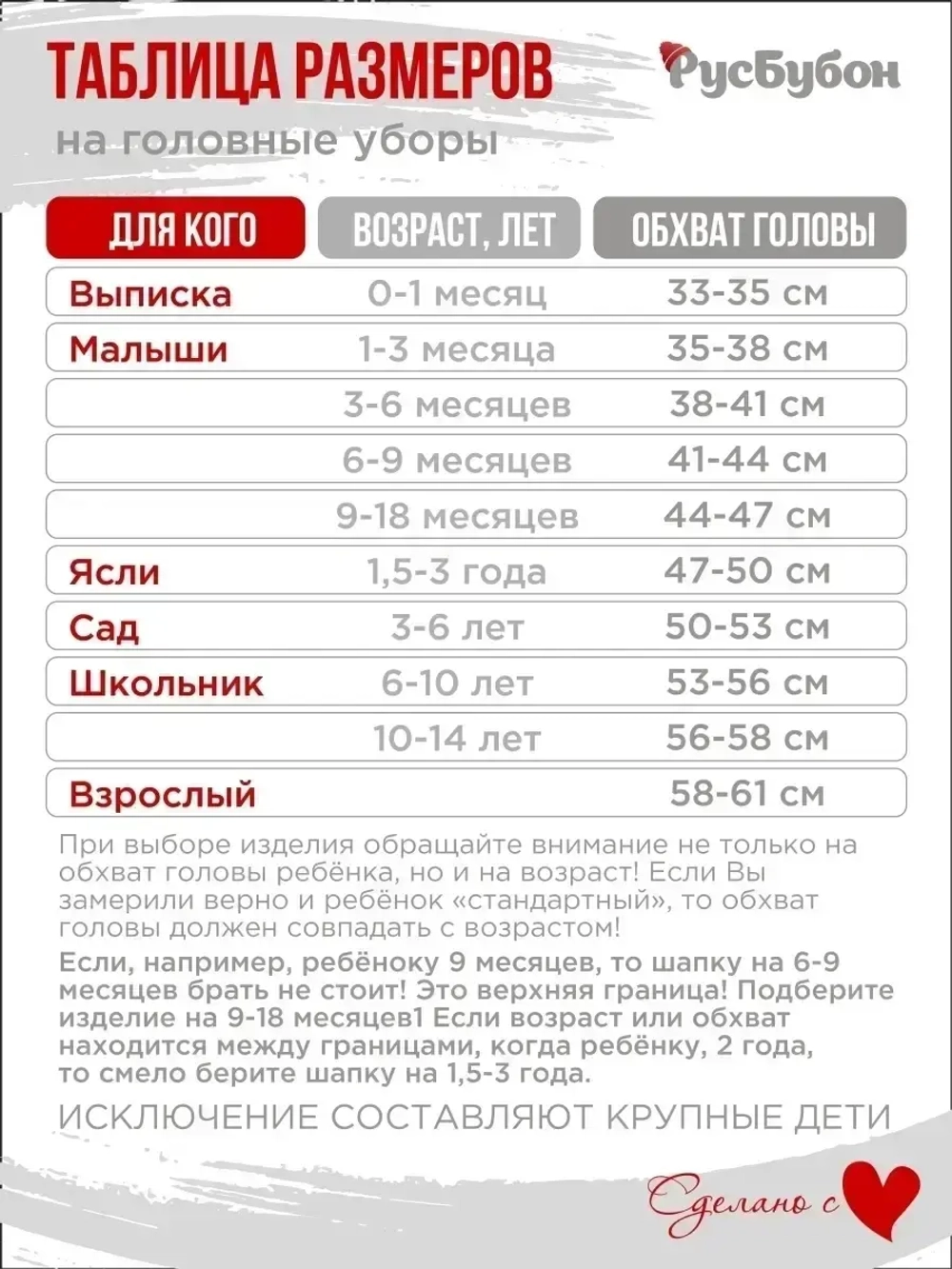 Шапка для малышей с узелком