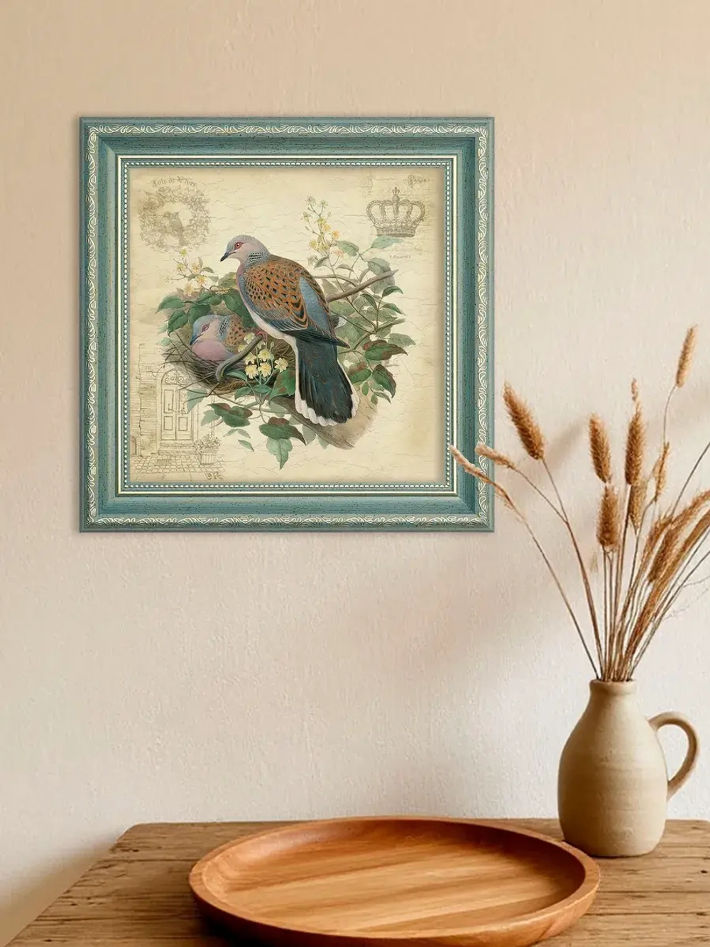 Картина на стену интерьерная на холсте 25*25 см