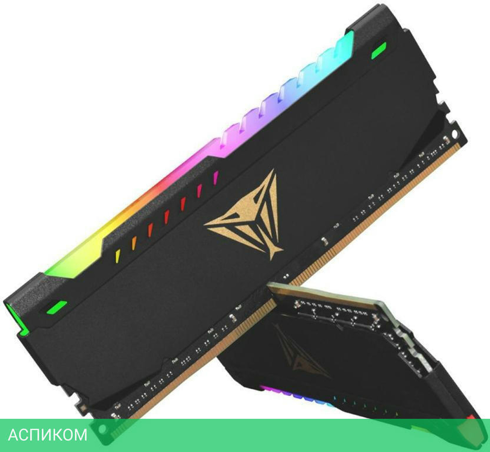Оперативная память Patriot Viper Steel RGB 2x8GB DDR4 PC4-28800 (PVSR416G360C0K)