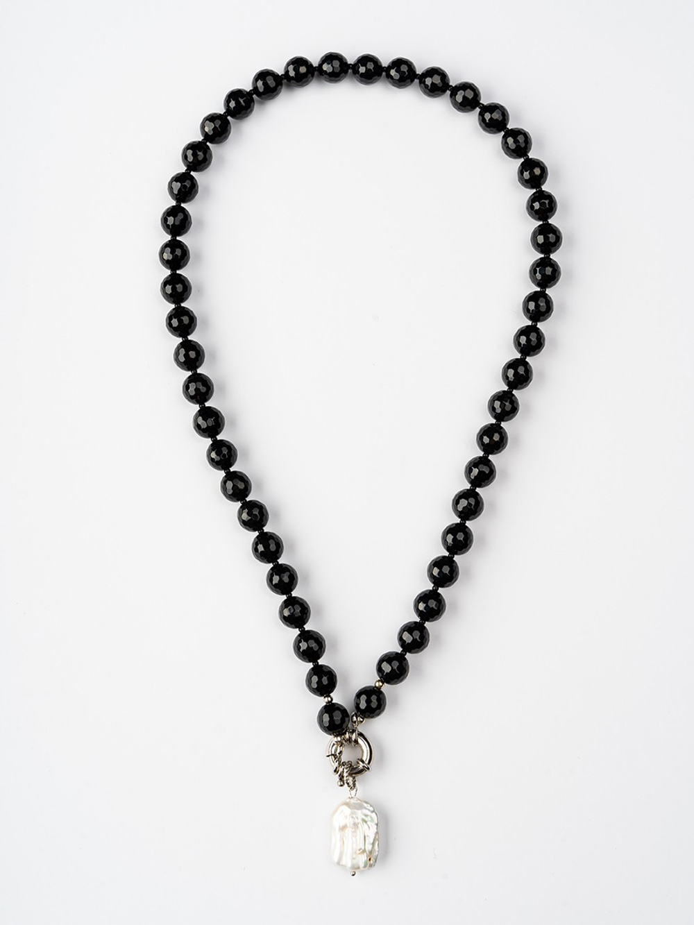 10152841 Колье Роман с камнем