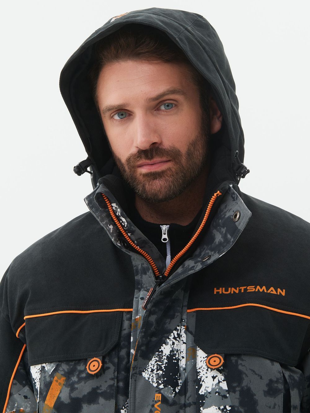 Костюм зимний Канада V-2 ткань Исландия цвет КМФ192/Черный