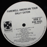 Sally Eaton / Farewell American Tour (LP)