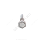 Болт стальной М12х70 к.п. 5.8 шестигранный вес DIN 931 (ГОСТ 7798-70)
