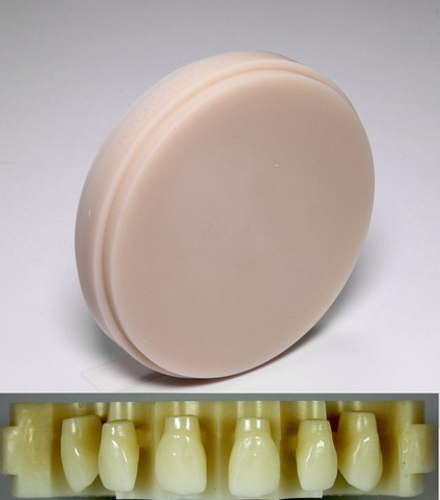 БЛОК-ЗАГОТОВКА RE-FINE ACRYLIC A3.5+, МНОГОСЛ-Й,98.5Х20ММ ЦВ ПРИШЕЕЧНЫЙ A3.5 ПЕРЕХОД В КОРОН. А3