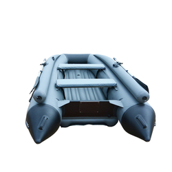 Моторная надувная лодка ПВХ HD 360ФБ (килевое НДНД, "Морской дротик" ) с фальшбортом