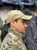 Флисовая кепка мужская Gongtex Утепленная, Мультикам