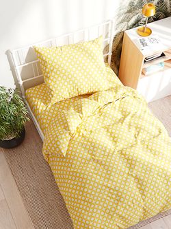 Простынь на резинке поплин Сказка "Рыболовы (компаньон)" 90x200 см