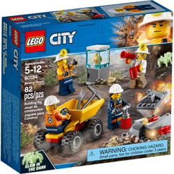 LEGO City: Бригада шахтеров 60184 — Mining Team — Лего Сити Город