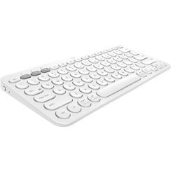 Klaviatura \ Клавиатура \ Keyboard  Logitech K380 Multi BT White