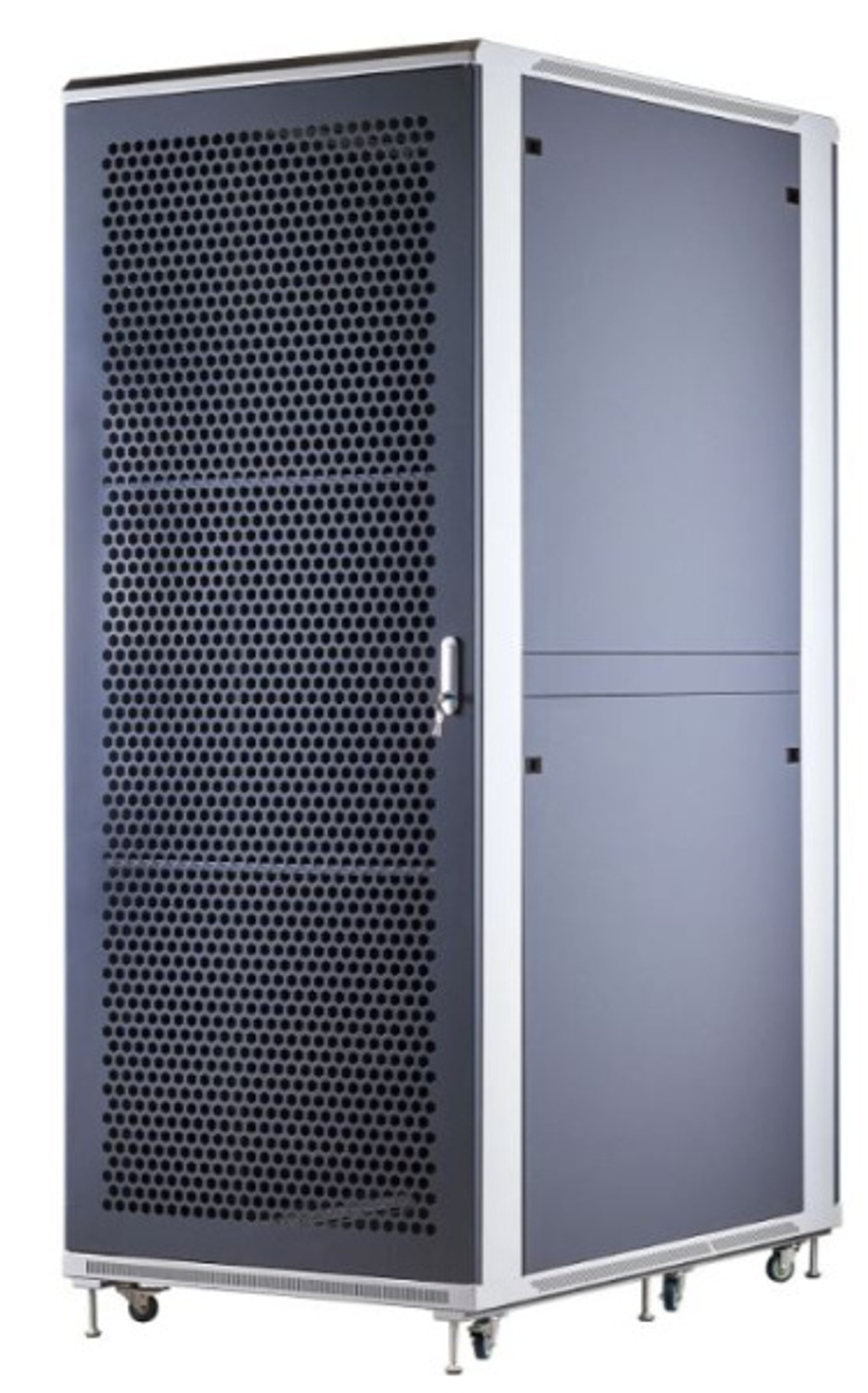 Шкаф напольный 19", 42U SNR SNR-TFC-428010-CPDP-G-SF