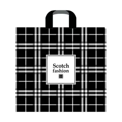 Пакет ПЭ с петлевой ручкой 40+4см(Скотч) Артпласт (х25) (комплект 25 шт)