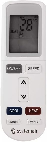 Кассетный кондиционер Systemair SYSPLIT CASSETTE 24 EVO HP Q — (1)