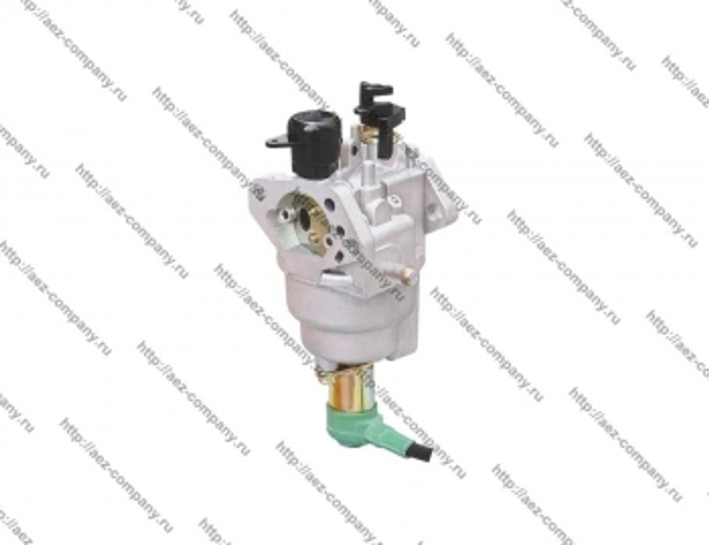 Карбюратор двигателя 182F-192F, GX-340-390 (Авто-З, без крана, электроклапан) [AEZ]