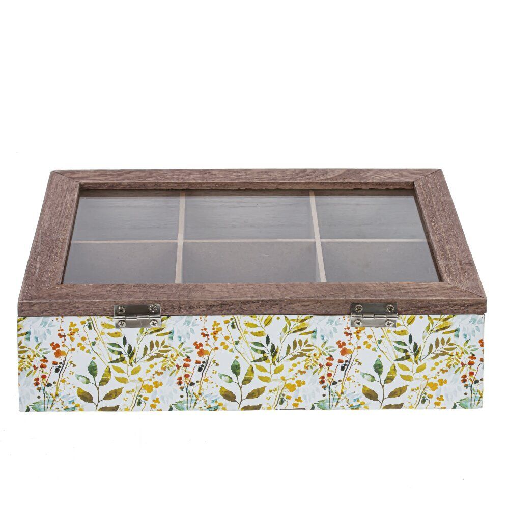 GAEM Шкатулка дя чайных пакетиков, L24 W17 H6,5 см