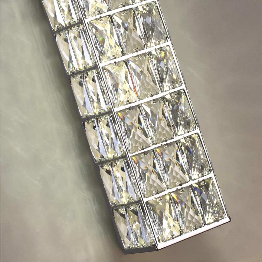 4927/9WL L-VISION ODL24 000 хром/металл/хрусталь Настенный светильник LED 9W 4000K 508Лм PANTA