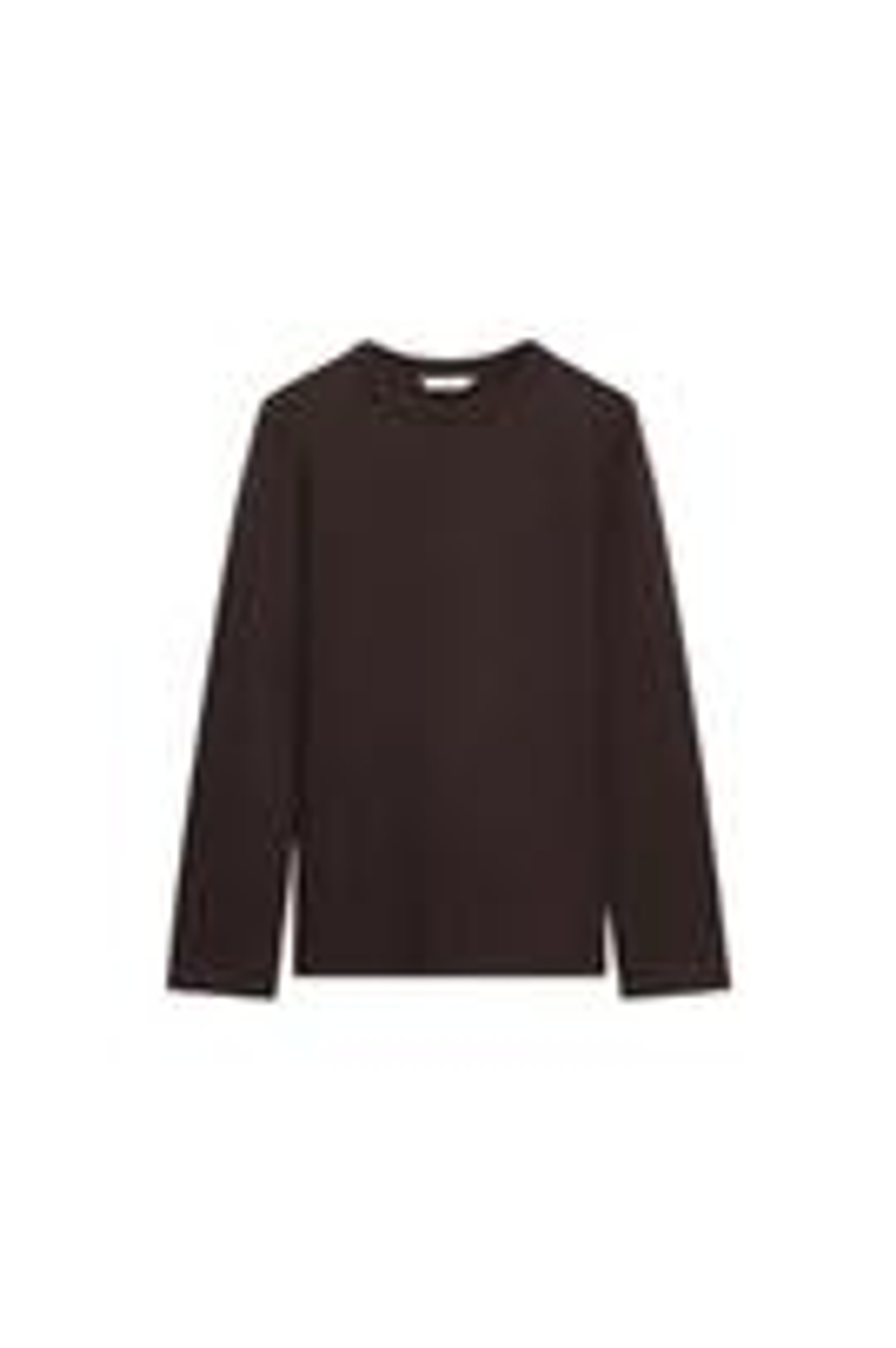 ZARA СВИТЕР ИЗ 100% ЭКСТРАМЯГКОЙ ШЕРСТИ, КОРИЧНЕВЫЙ