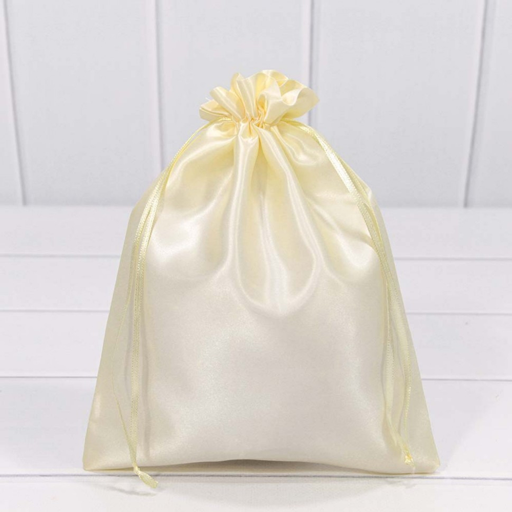 Мешочек 18х23см Атлас (Желтый)