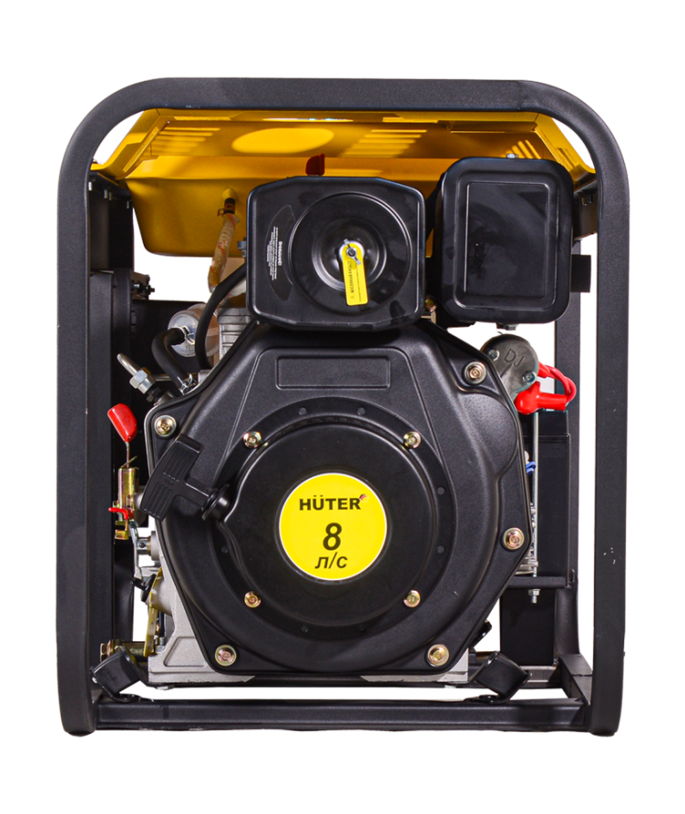 Электрогенератор дизельный LDG 5000LX Huter