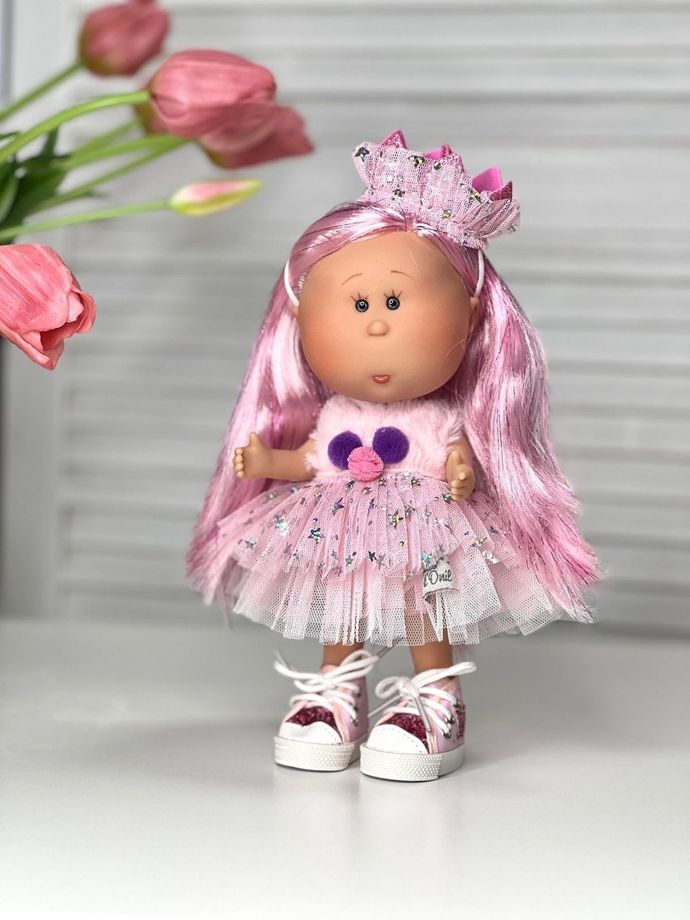 Кукла Nines виниловая 23см Little Mia (3151K1)