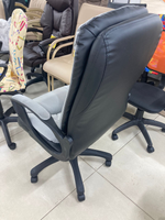 Кресло Фортуна-5 (50) вельвет серый Мех качания п Директор (в разборе)