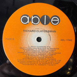 Винтажная виниловая пластинка LP Richard Clayderman Medley Concerto (Канада 1978)