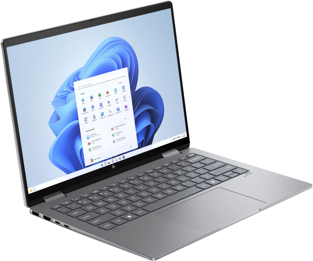 Ноутбук  HP Envy x360 14-fa0011ci 14 ", Ryzen 5, 16 Гб RAM, 512 Гб SSD, Radeon Graphics, Серебристый