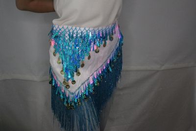 Светящийся набедренный шарф