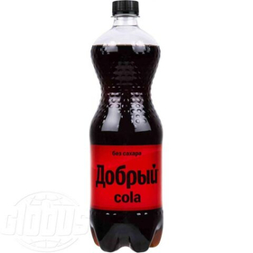Добрый Газ.Вода 1/12 КОЛА БЕЗ САХАРА ПЭТ