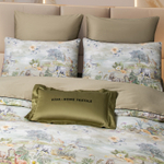 Комплект постельного белья Сатин Премиум на резинке CPAR055