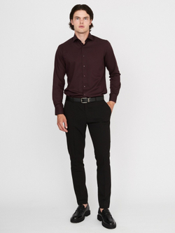 Сорочка GROSTYLE TRENDY SS018173 (UF91) "Бургунди"