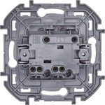 Выключатель 2-кл. Inspiria 10А IP20 250В 10AX механизм алюм. IEK 673622