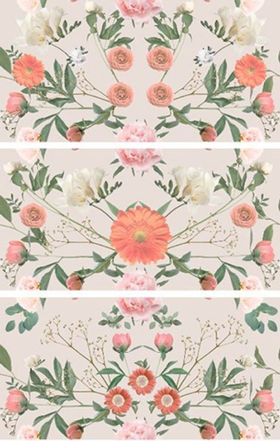 Панно Seventies Spring mix  (компл. из 3-ех штук)